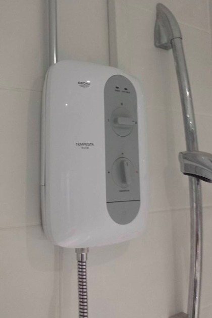 Electric shower installation | DA Gas, Heating & Plumbing